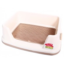 IRIS TRT-500 高身有隔狗廁所(茶色)